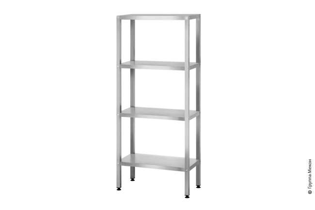 Стеллаж полочный СПЛп - 1000*400*2000 "Profi Inox"