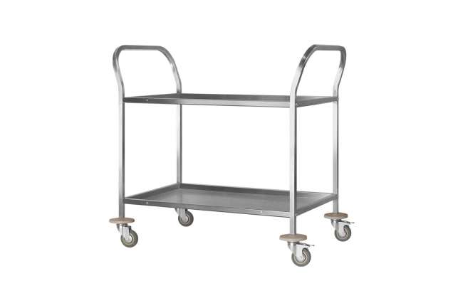 Тележка для сервировки ТДСп - 800*500*860 "Profi Inox", 3 уровня